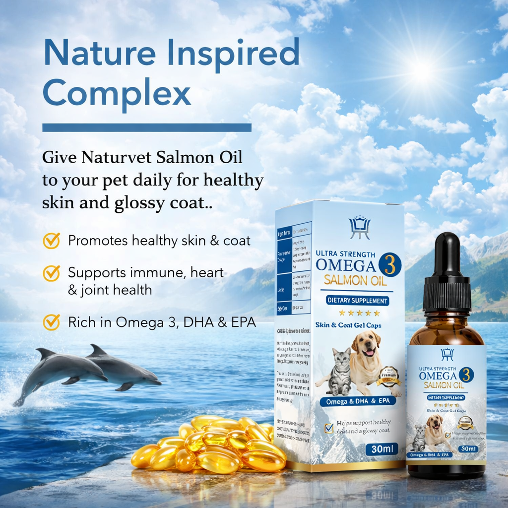 GLOWARY Ultra Strength Omega 3 Salmon Oil