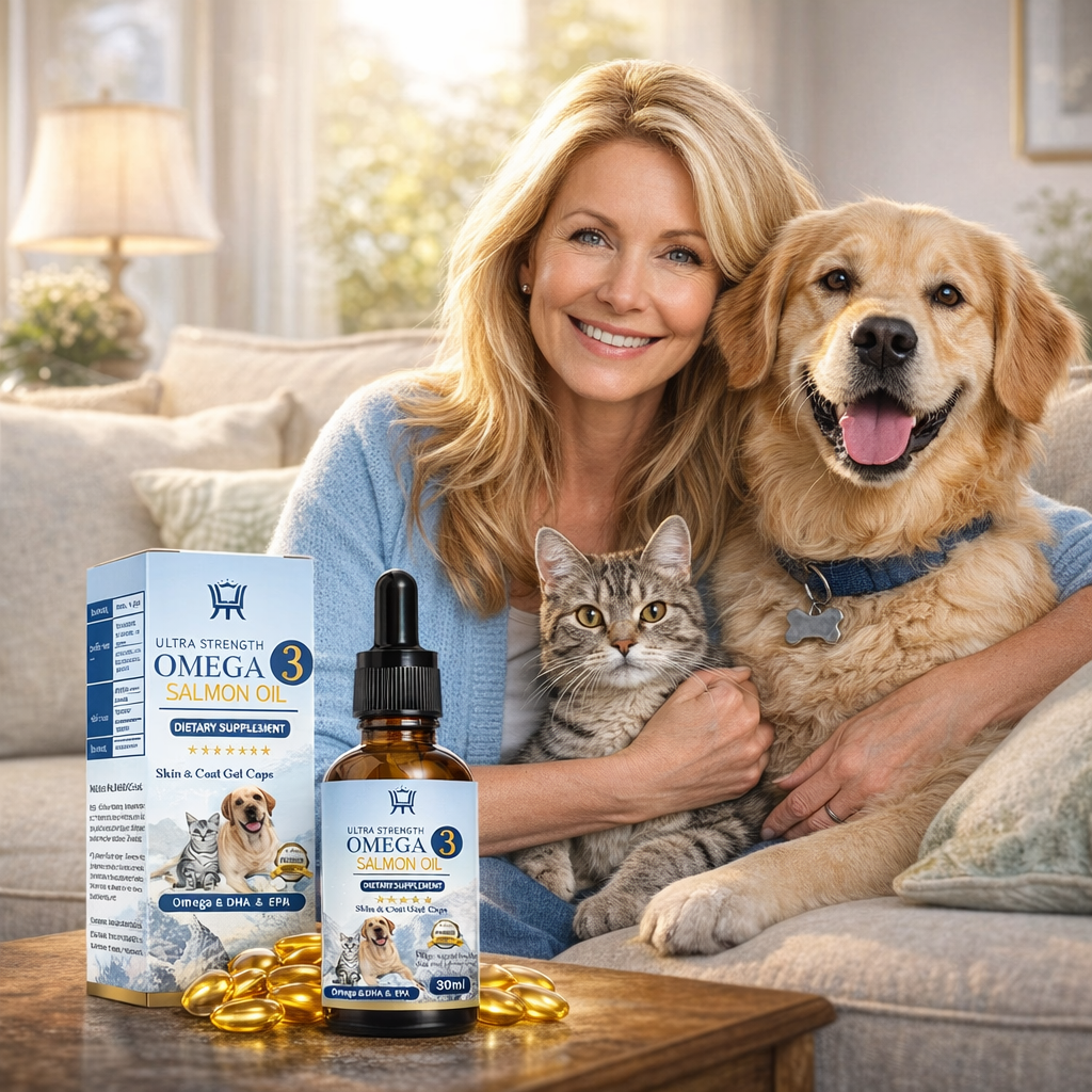 GLOWARY Ultra Strength Omega 3 Salmon Oil